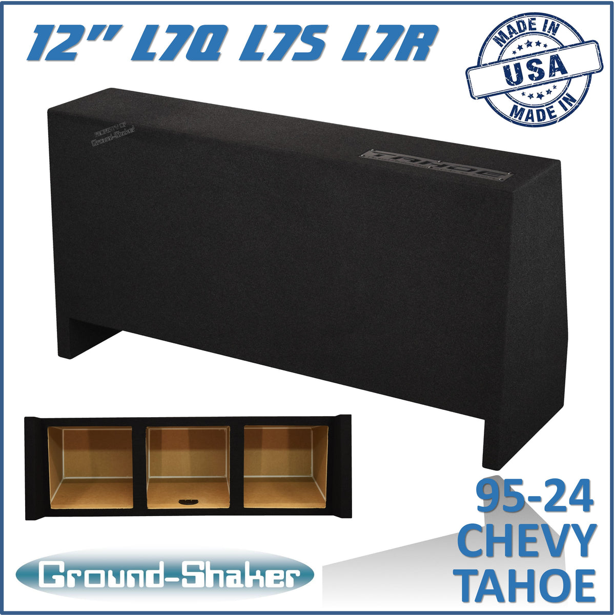 GS-THDFKK312B subwoofer enclosure for Fits 95–24 Chevy Tahoe