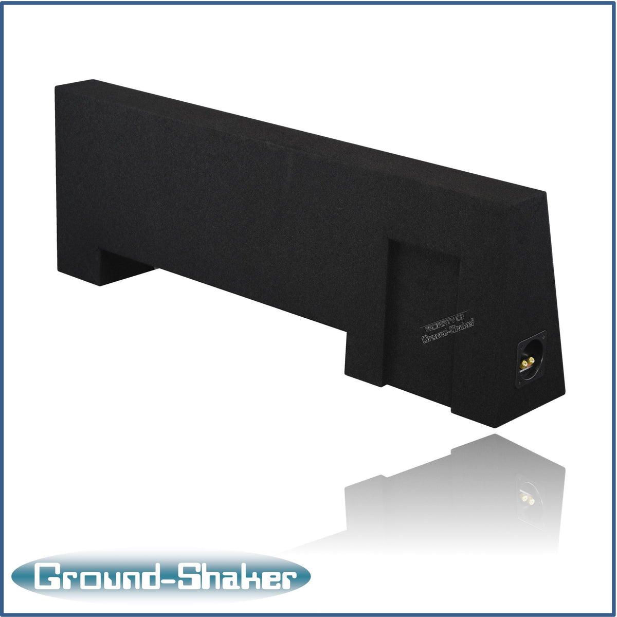 Ground Shaker GS-TOY210B subwoofer enclosure for Fits 95–04 Toyota Tacoma Regular Cab