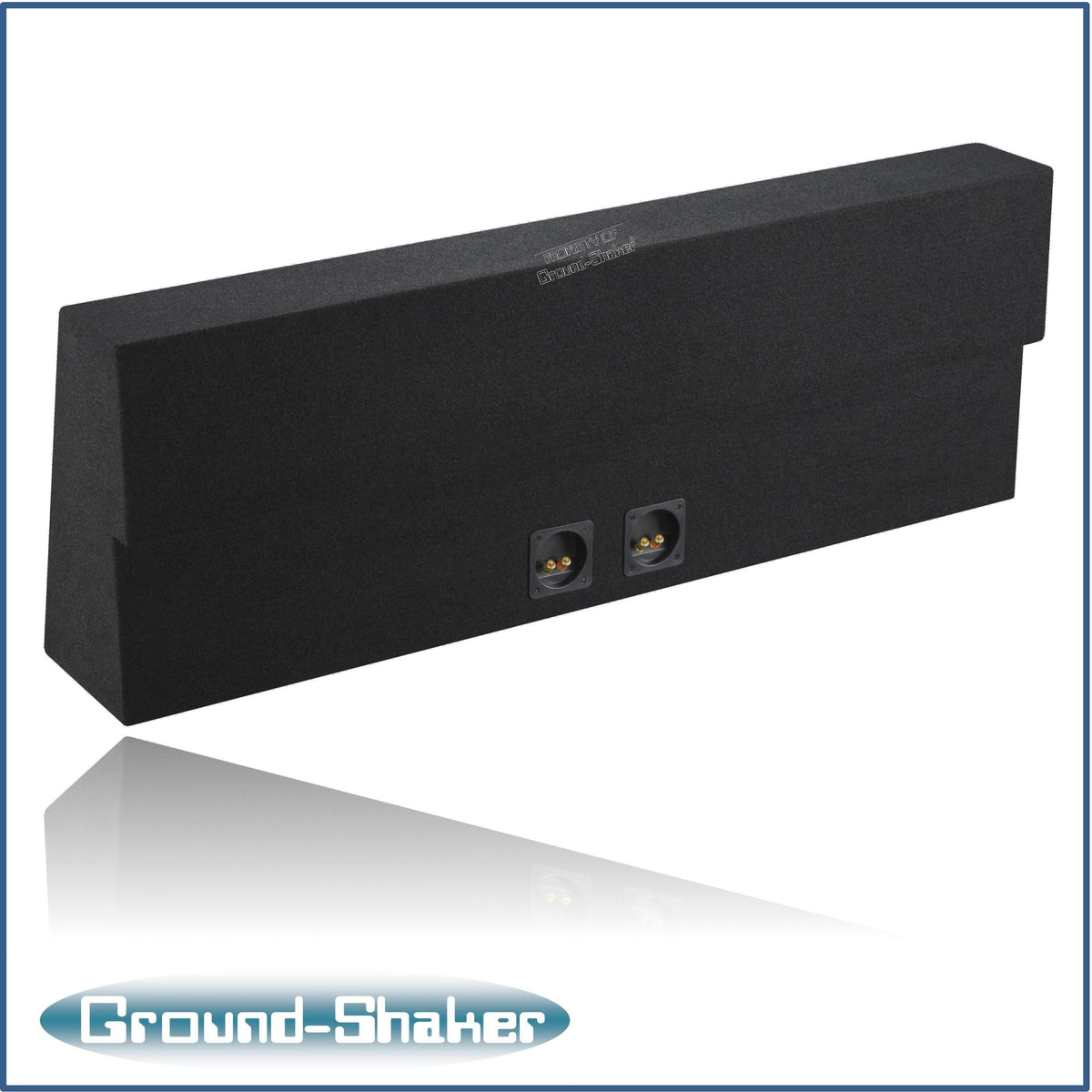 Ground Shaker GS-TOYCM210 subwoofer enclosure for Fits 07–13 Toyota Tundra CrewMax