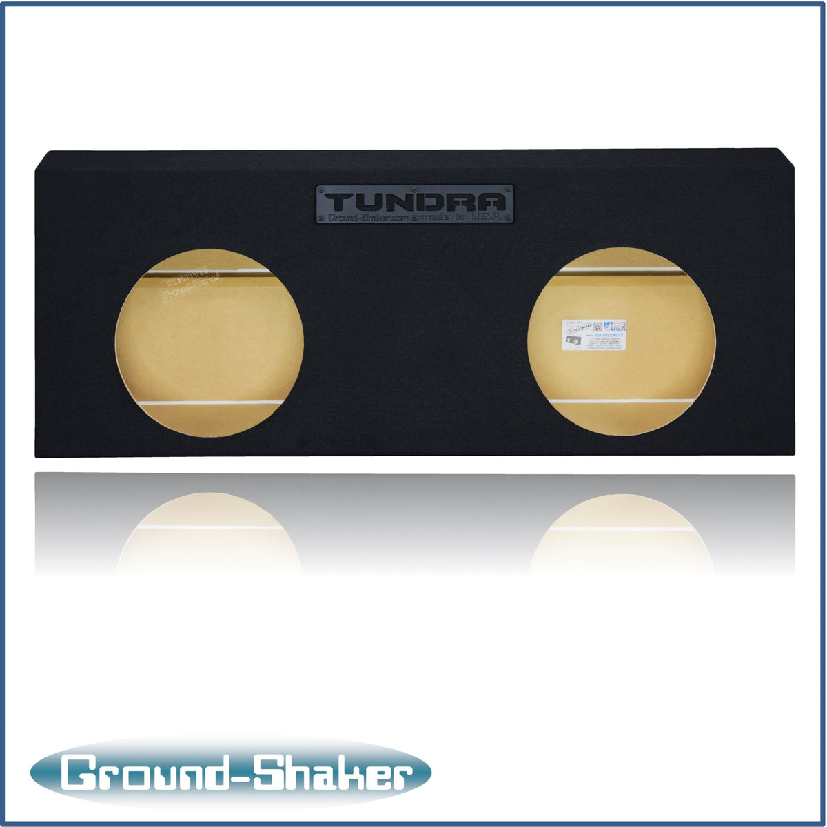Ground Shaker GS-TOYCM212 subwoofer enclosure for Fits 07–13 Toyota Tundra CrewMax