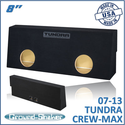 Ground Shaker GS-TOYCM28B subwoofer enclosure for Fits 07–13 Toyota Tundra CrewMax
