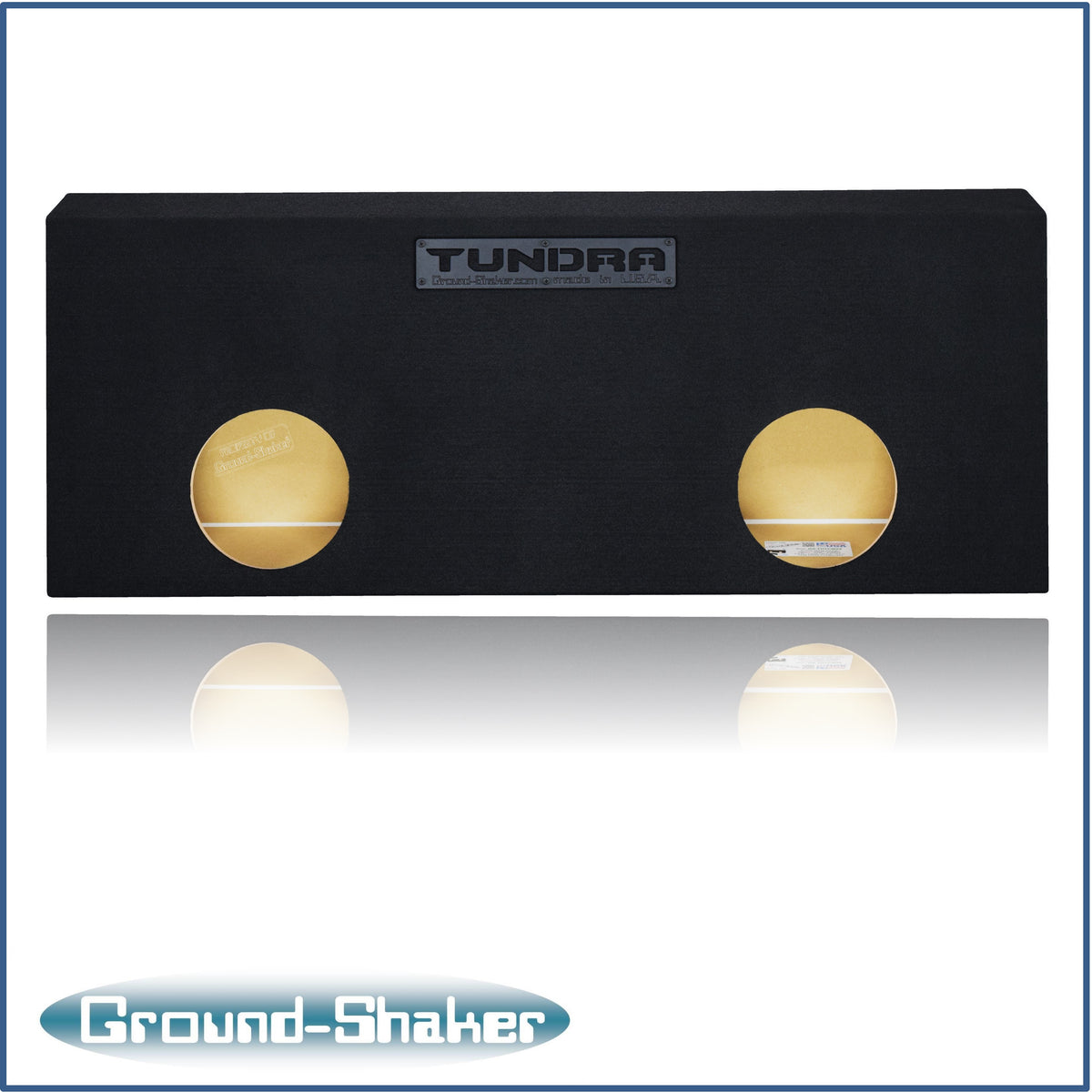 Ground Shaker GS-TOYCM28B subwoofer enclosure for Fits 07–13 Toyota Tundra CrewMax