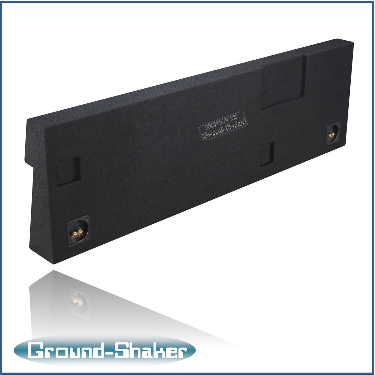 Ground Shaker GS-TOYCR210B subwoofer enclosure for Fits 14–21 Toyota Tundra CrewMax