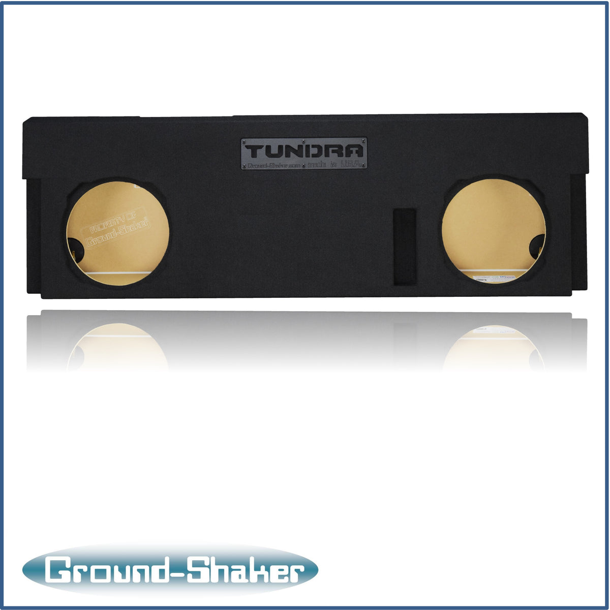 Ground Shaker GS-TOYCRTW3210B subwoofer enclosure for Fits 14–21 Toyota Tundra CrewMax