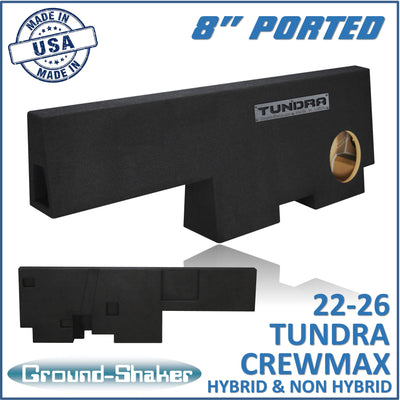 Ground Shaker GS-TOYMXP18B subwoofer enclosure for Fits 22–26 Toyota Tundra CrewMax