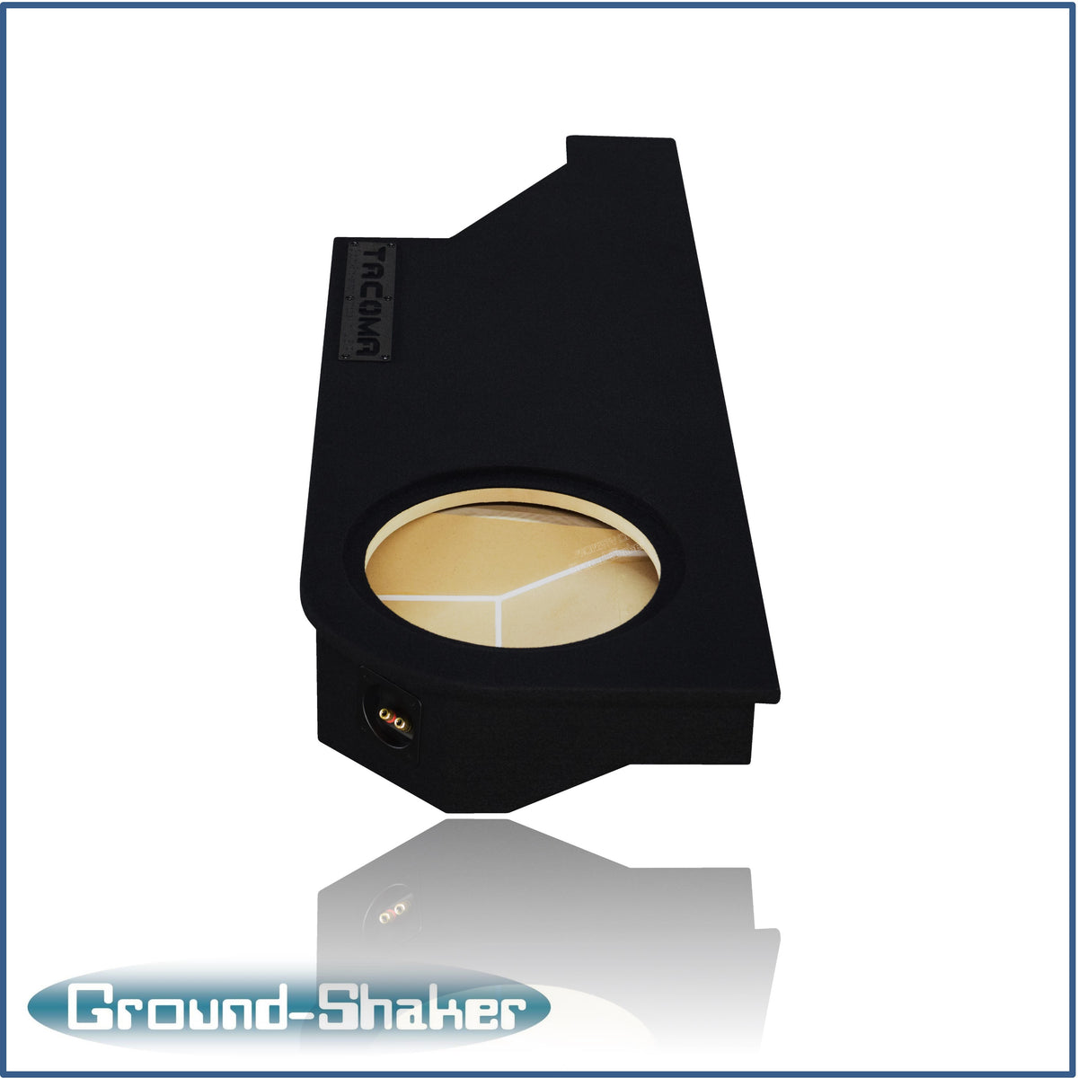 Ground Shaker GS-TOYTC112B subwoofer enclosure for Fits 24–26 Toyota Tacoma Double Cab