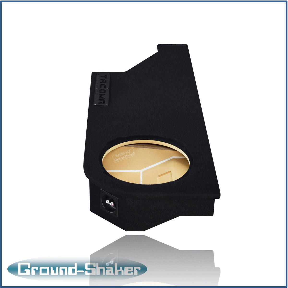Ground Shaker GS-TOYTCTW3112B subwoofer enclosure for Fits 24–26 Toyota Tacoma Double Cab