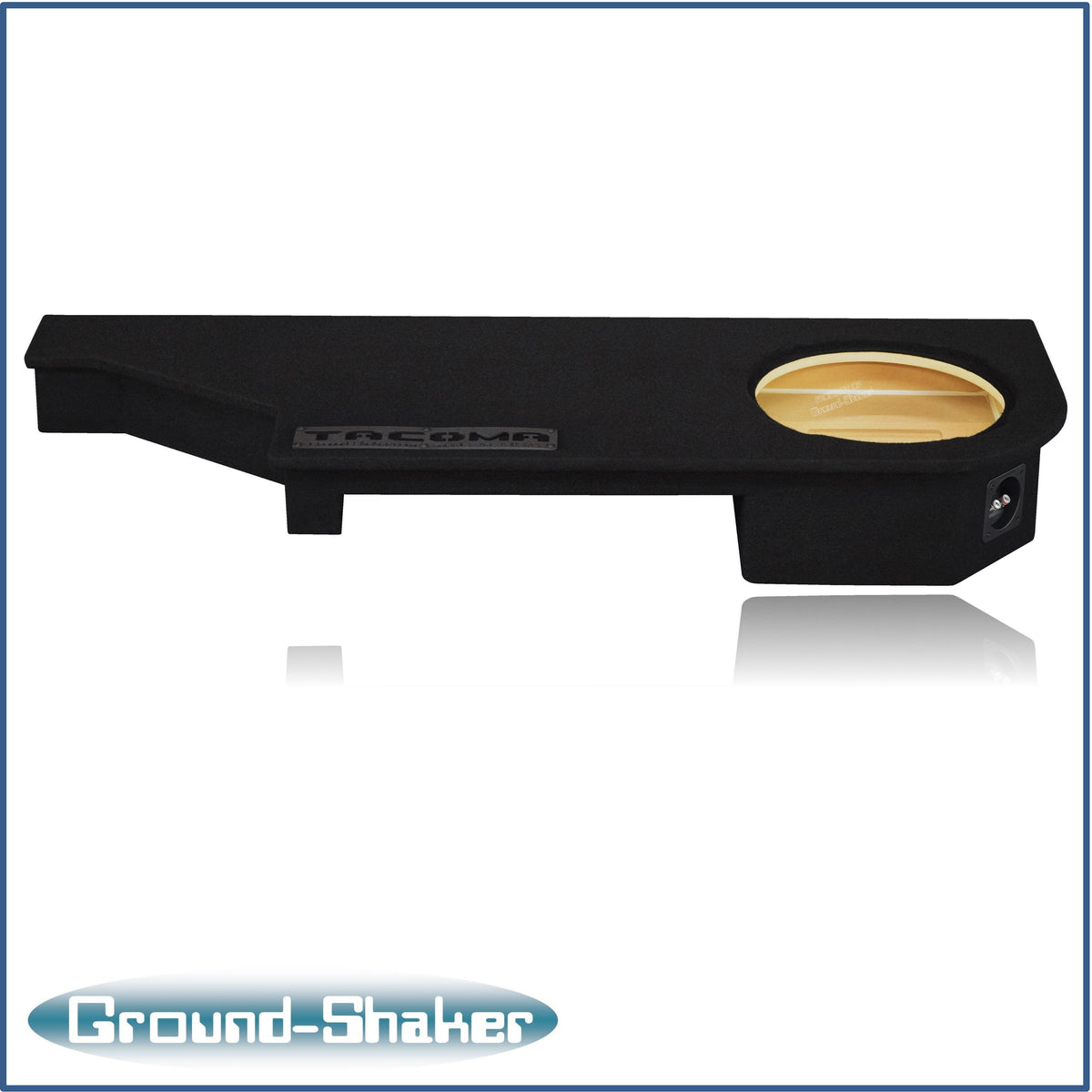Ground Shaker GS-TOYTCTW3112B subwoofer enclosure for Fits 24–26 Toyota Tacoma Double Cab