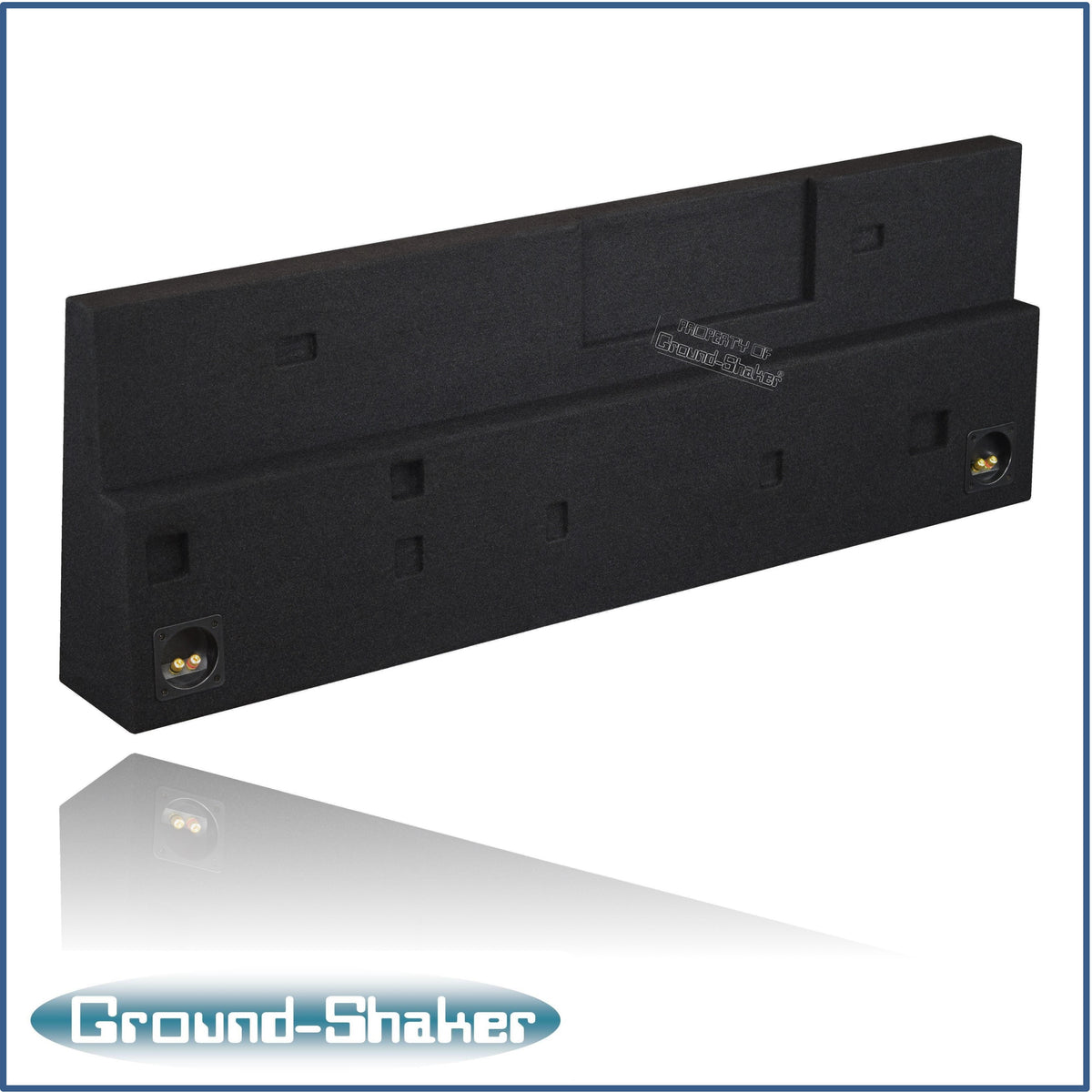Ground Shaker GS-TOYTX210B subwoofer enclosure for Fits 05–23 Toyota Tacoma Double Cab