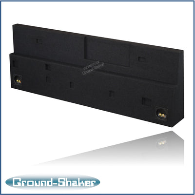 Ground Shaker GS-TOYTX210B subwoofer enclosure for Fits 05–23 Toyota Tacoma Double Cab