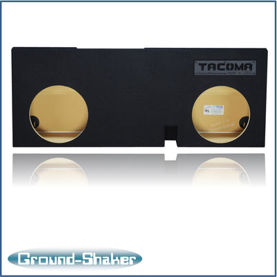 Ground Shaker GS-TOYTX212B subwoofer enclosure for Fits 05–23 Toyota Tacoma Double Cab
