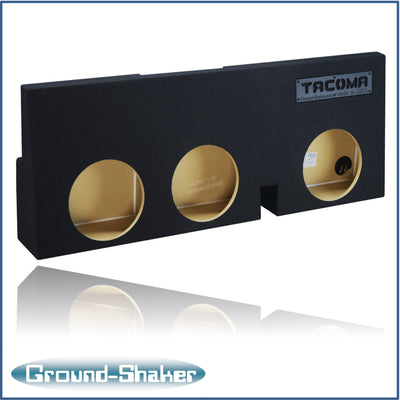 Ground Shaker GS-TOYTX310B subwoofer enclosure for Fits 05–23 Toyota Tacoma Double Cab