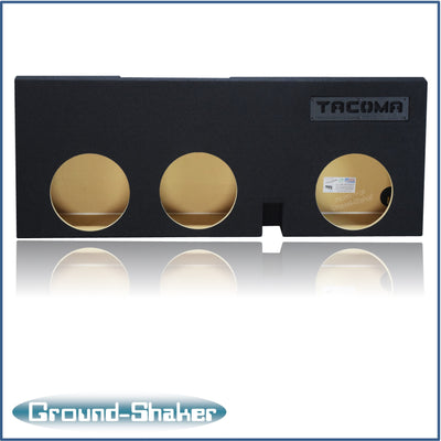 Ground Shaker GS-TOYTX310B subwoofer enclosure for Fits 05–23 Toyota Tacoma Double Cab