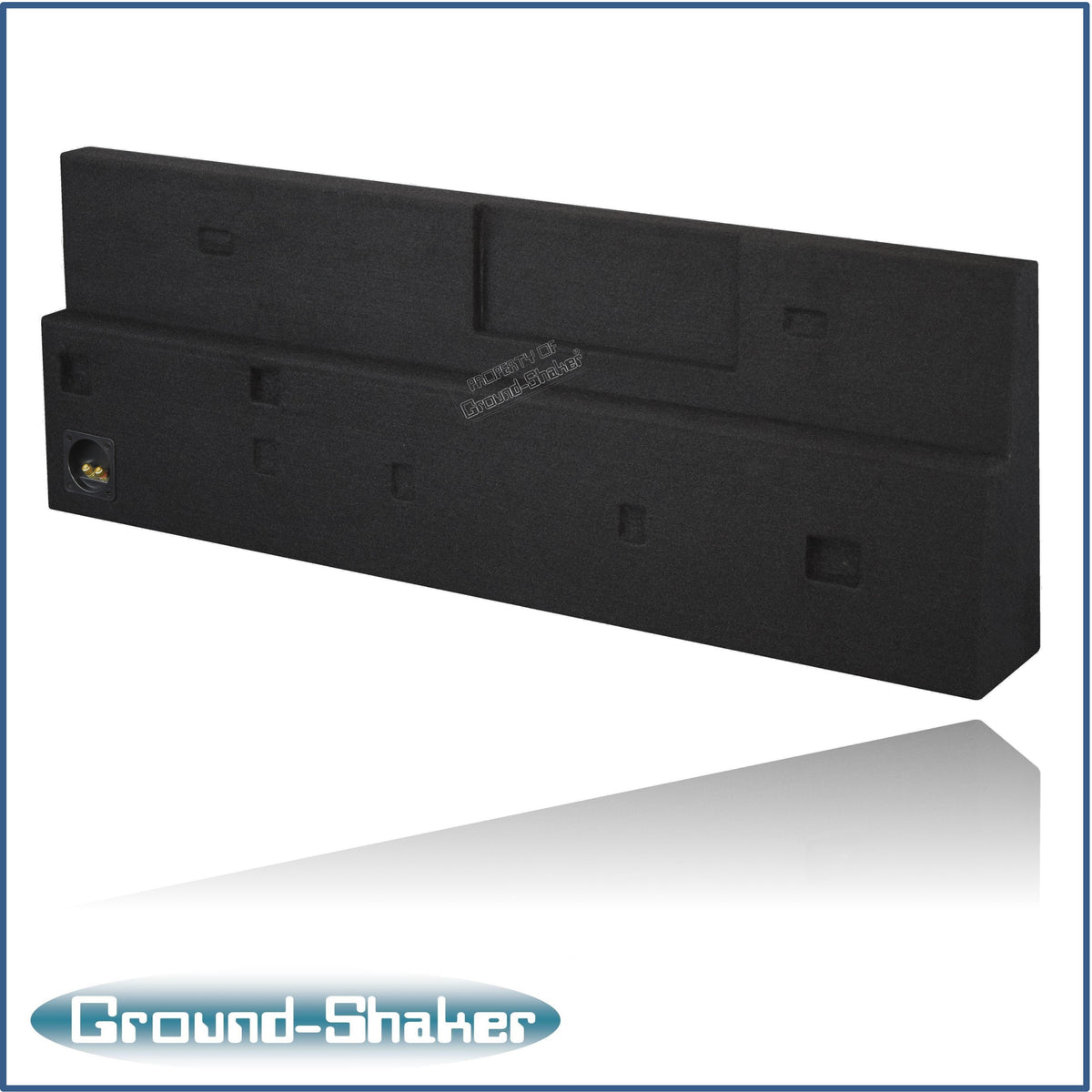 Ground Shaker GS-TOYTX312B subwoofer enclosure for Fits 05–23 Toyota Tacoma Double Cab