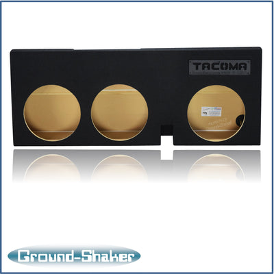 Ground Shaker GS-TOYTX312B subwoofer enclosure for Fits 05–23 Toyota Tacoma Double Cab