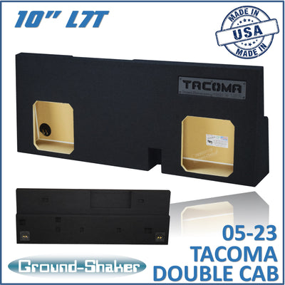 Ground Shaker GS-TOYTXL7T210B subwoofer enclosure for Fits 05–23 Toyota Tacoma Double Cab