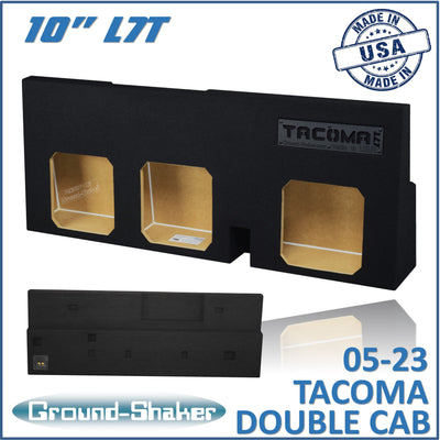 Ground Shaker GS-TOYTXL7T310B subwoofer enclosure for Fits 05–23 Toyota Tacoma Double Cab