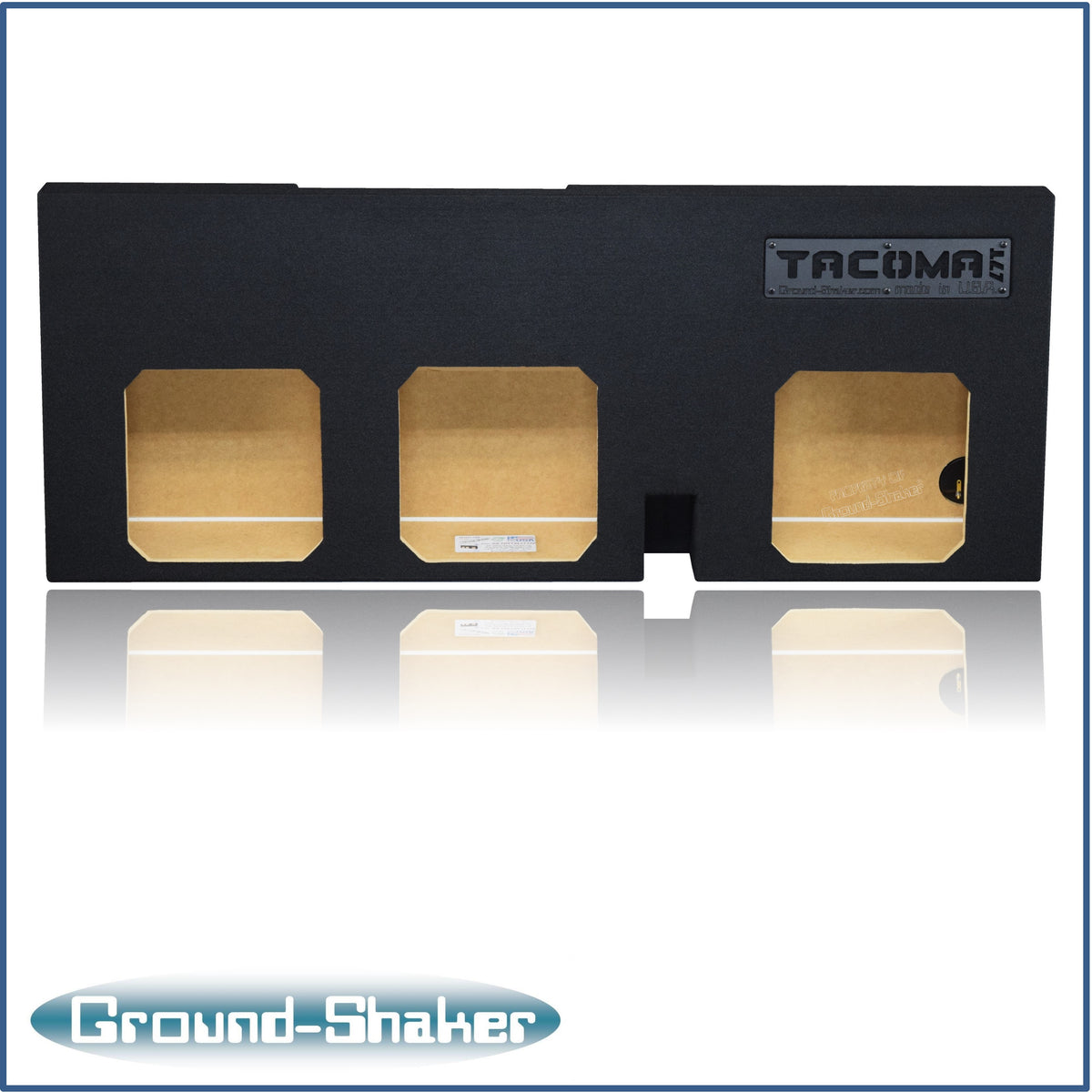 Ground Shaker GS-TOYTXL7T310B subwoofer enclosure for Fits 05–23 Toyota Tacoma Double Cab