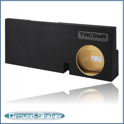 Ground Shaker GS-TOYTXP112B subwoofer enclosure for Fits 05–23 Toyota Tacoma Double Cab