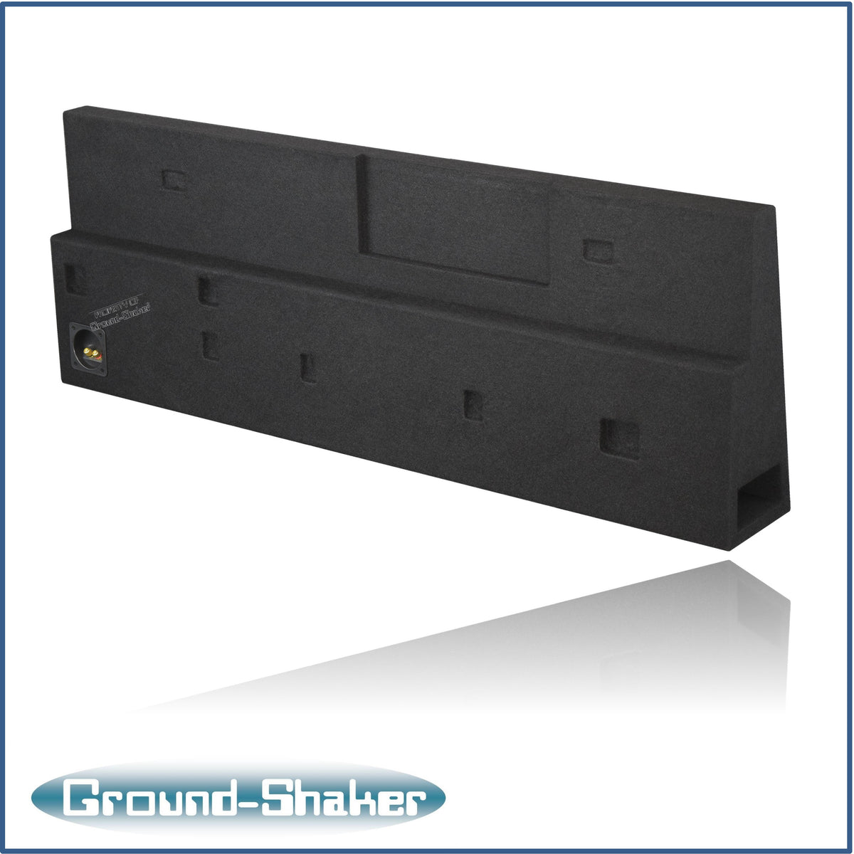 Ground Shaker GS-TOYTXP112B subwoofer enclosure for Fits 05–23 Toyota Tacoma Double Cab