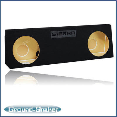Ground Shaker GS-WGM212B subwoofer enclosure for Fits 01–07 GMC Sierra Crew Cab