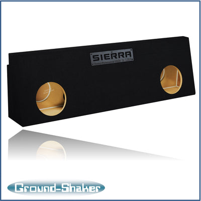 Ground Shaker GS-WGM28B subwoofer enclosure for Fits 01–07 GMC Sierra Crew Cab