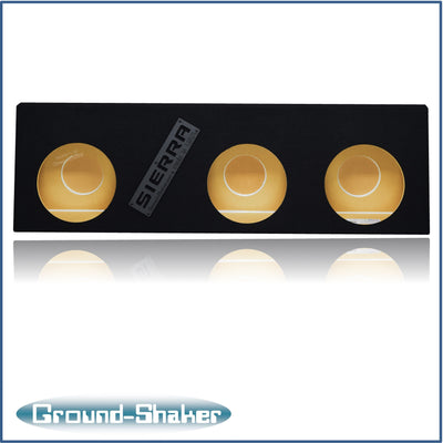 Ground Shaker GS-WGM310B subwoofer enclosure for Fits 01–07 GMC Sierra Crew Cab