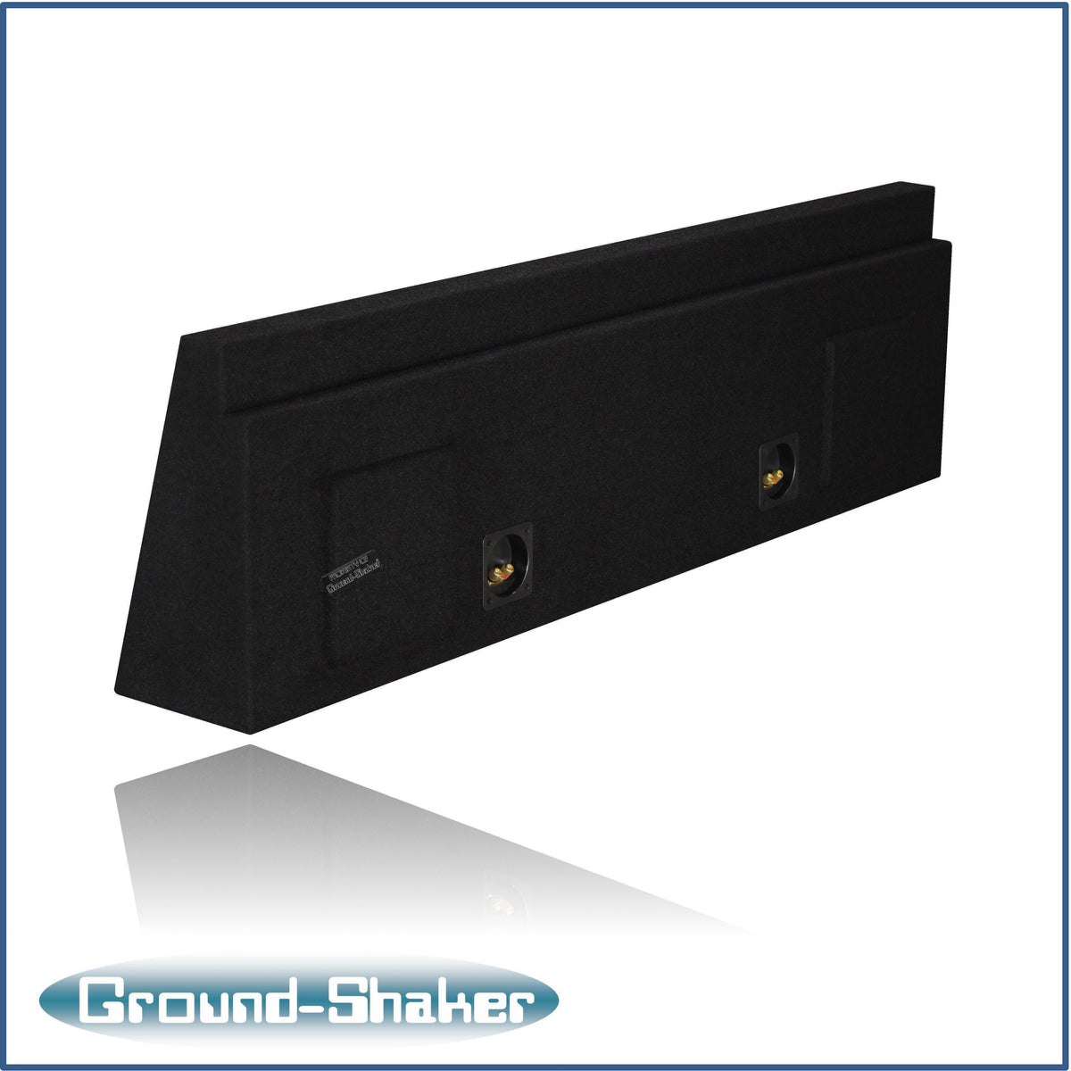 Ground Shaker GS-WGML7T210B subwoofer enclosure for Fits 01–07 GMC Sierra Crew Cab