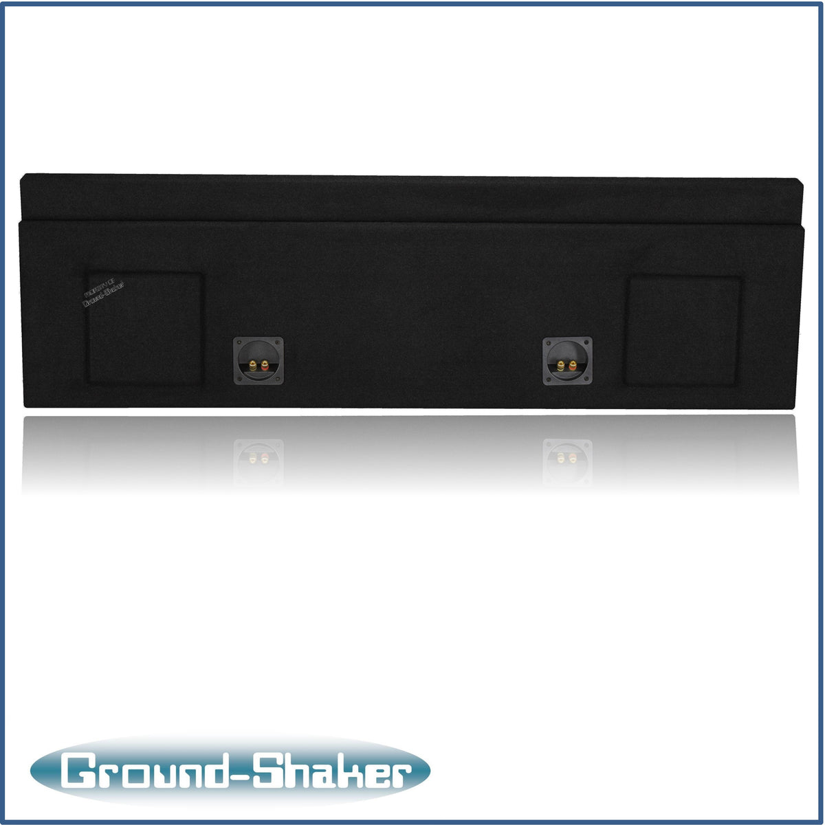 Ground Shaker GS-WGML7T210B subwoofer enclosure for Fits 01–07 GMC Sierra Crew Cab
