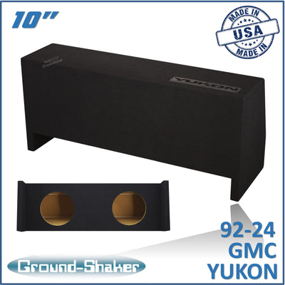 Ground Shaker GS-YKDF210B subwoofer enclosure for Fits 92–24 GMC Yukon