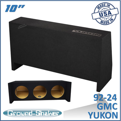 Ground Shaker GS-YKDF310B subwoofer enclosure for Fits 92–24 GMC Yukon