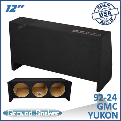 Ground Shaker GS-YKDF312B subwoofer enclosure for Fits 92–24 GMC Yukon