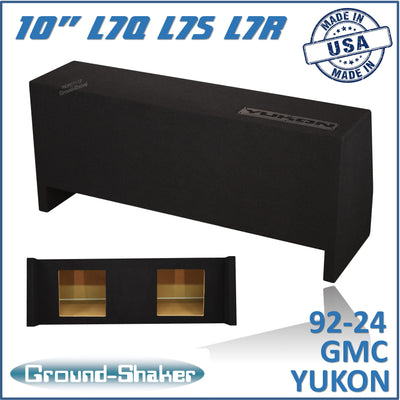 Ground Shaker GS-YKDFKK210B subwoofer enclosure for Fits 92–24 GMC Yukon