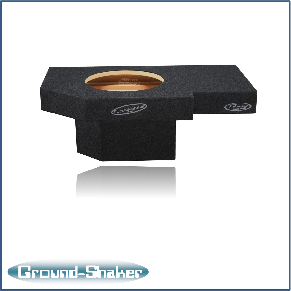 Ground Shaker GS-ZDG110B subwoofer enclosure for Fits 02–18 Dodge Ram 1500 Crew Cab & Quad Cab