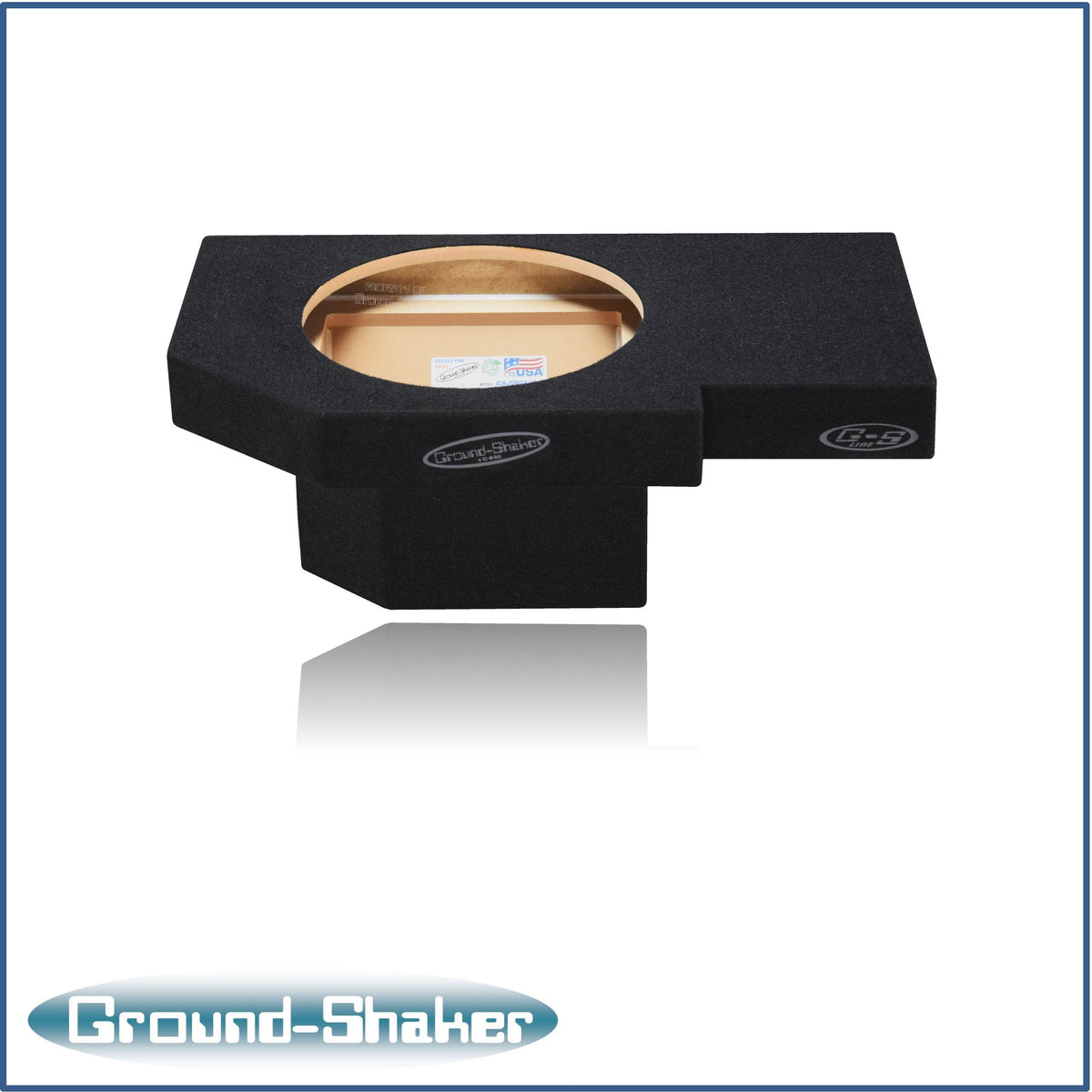 Ground Shaker GS-ZDG112B subwoofer enclosure for Fits 02–18 Dodge Ram 1500 Crew Cab & Quad Cab