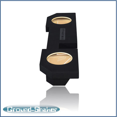 Ground Shaker GS-ZDG1500210B subwoofer enclosure for Fits 02–18 Dodge Ram 1500 Crew Cab & Quad Cab