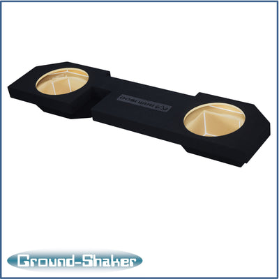 Ground Shaker GS-ZDG1500212B subwoofer enclosure for Fits 02–18 Dodge Ram 1500 Crew Cab & Quad Cab