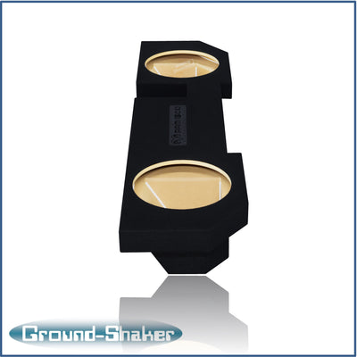 Ground Shaker GS-ZDG1500212B subwoofer enclosure for Fits 02–18 Dodge Ram 1500 Crew Cab & Quad Cab