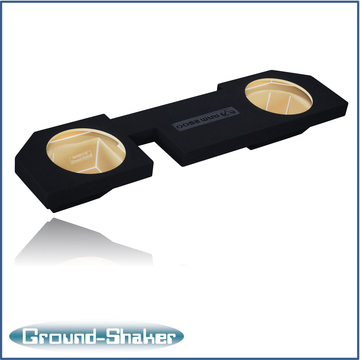 Ground Shaker GS-ZDG2500212B subwoofer enclosure for Fits 03–24 Dodge Ram 2500/3500 Crew Cab & Quad Cab