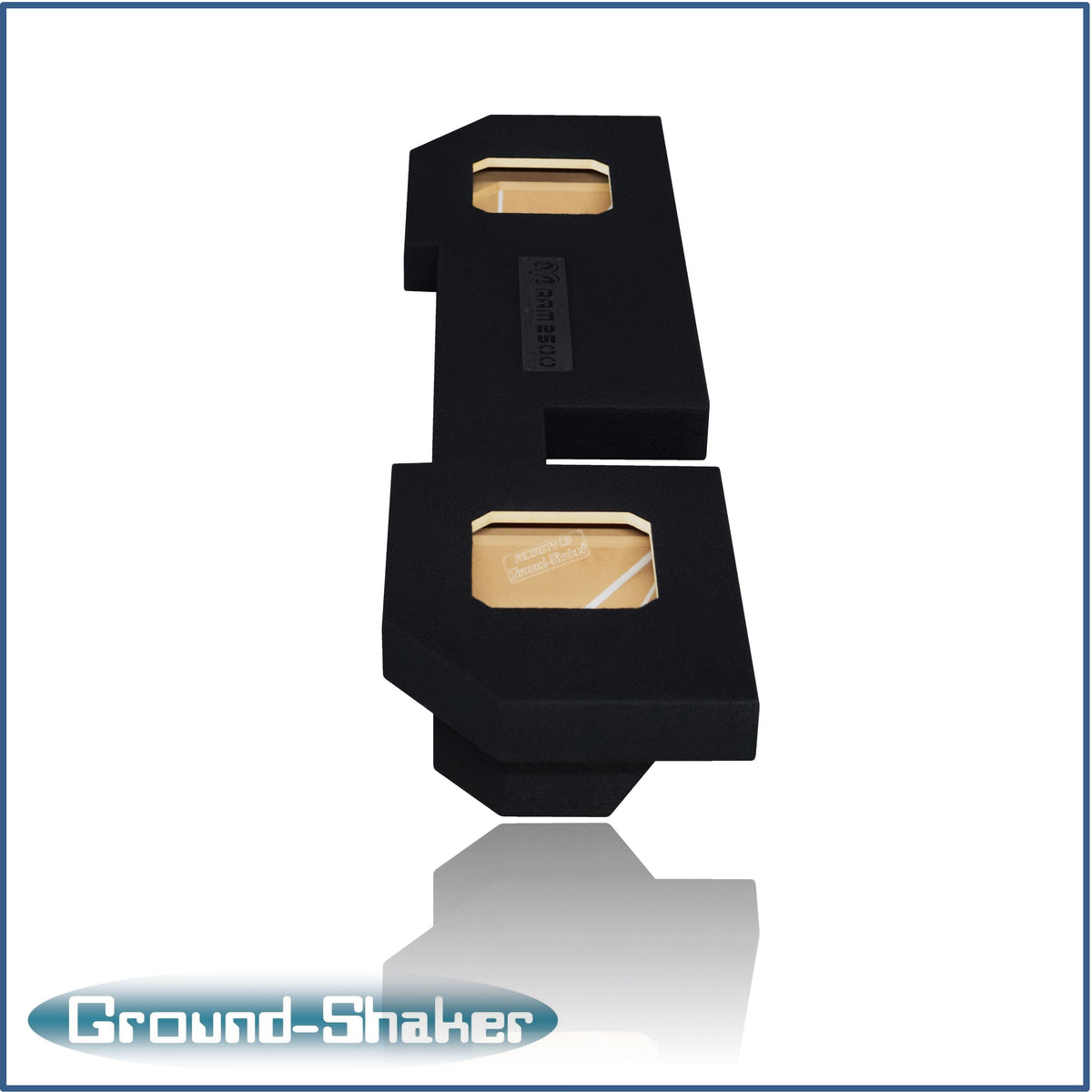 Ground Shaker GS-ZDG2500KK28B subwoofer enclosure for Fits 03–24 Dodge Ram 2500/3500 Crew Cab & Quad Cab