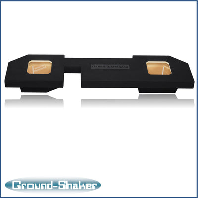 Ground Shaker GS-ZDG2500KK28B subwoofer enclosure for Fits 03–24 Dodge Ram 2500/3500 Crew Cab & Quad Cab