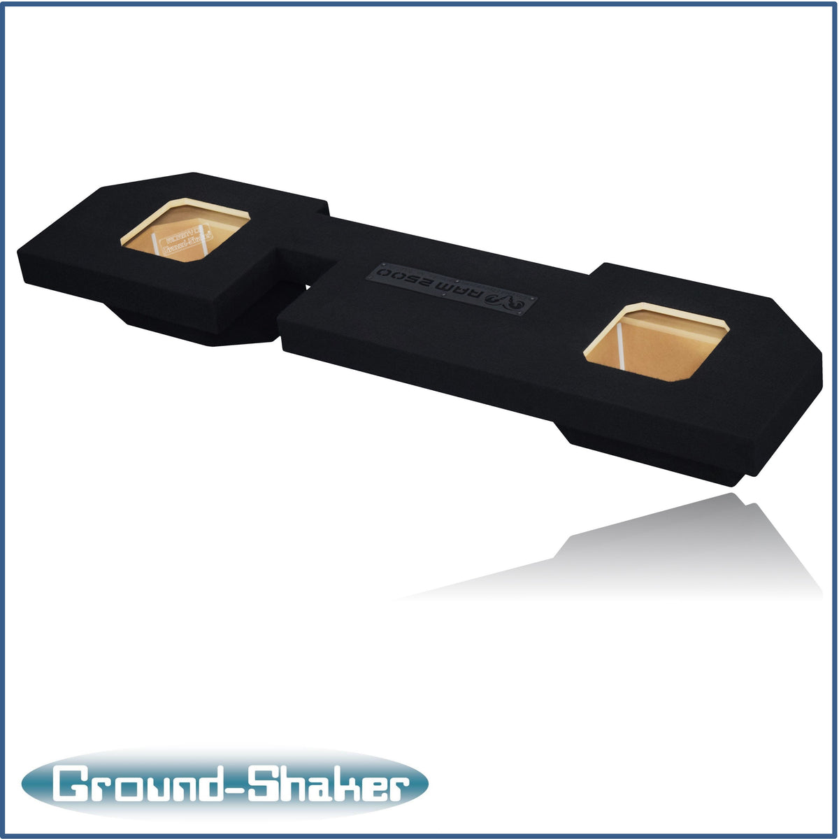 Ground Shaker GS-ZDG2500KK28B subwoofer enclosure for Fits 03–24 Dodge Ram 2500/3500 Crew Cab & Quad Cab
