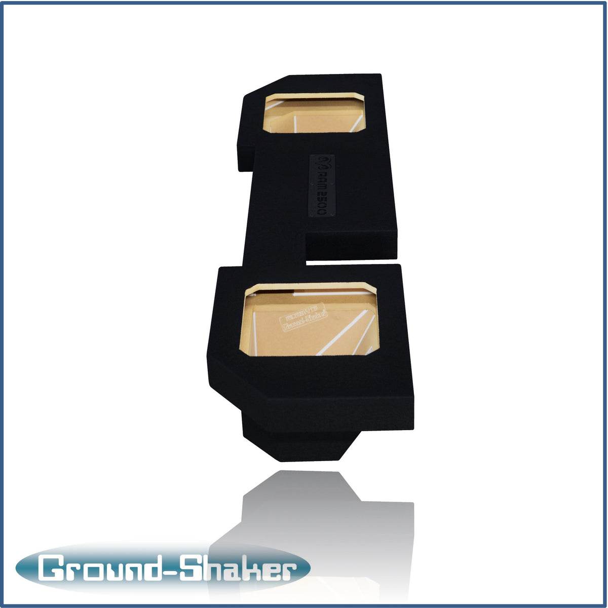 Ground Shaker GS-ZDG2500L7T210B subwoofer enclosure for Fits 03–24 Dodge Ram 2500/3500 Crew Cab & Quad Cab