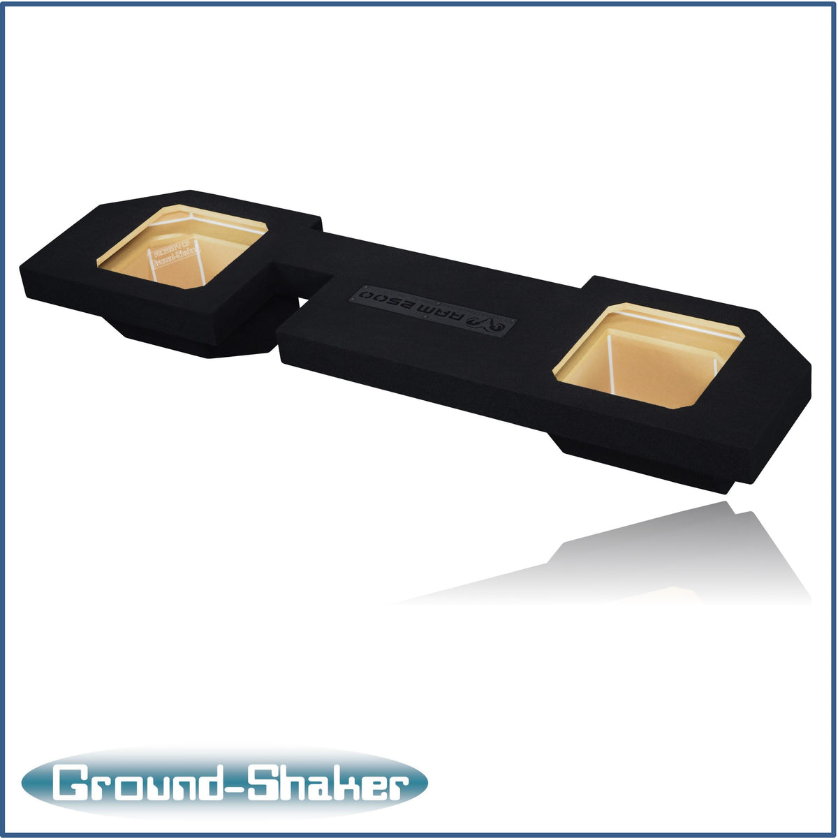 Ground Shaker GS-ZDG2500L7T210B subwoofer enclosure for Fits 03–24 Dodge Ram 2500/3500 Crew Cab & Quad Cab