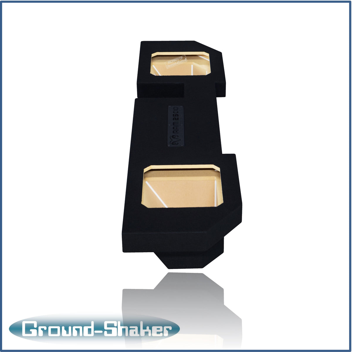 Ground Shaker GS-ZDG2500L7T210B subwoofer enclosure for Fits 03–24 Dodge Ram 2500/3500 Crew Cab & Quad Cab