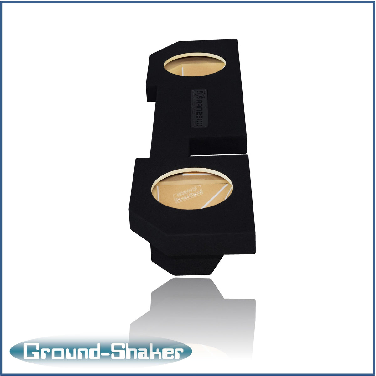 Ground Shaker GS-ZDG2500TW3210B subwoofer enclosure for Fits 03–24 Dodge Ram 2500/3500 Crew Cab & Quad Cab