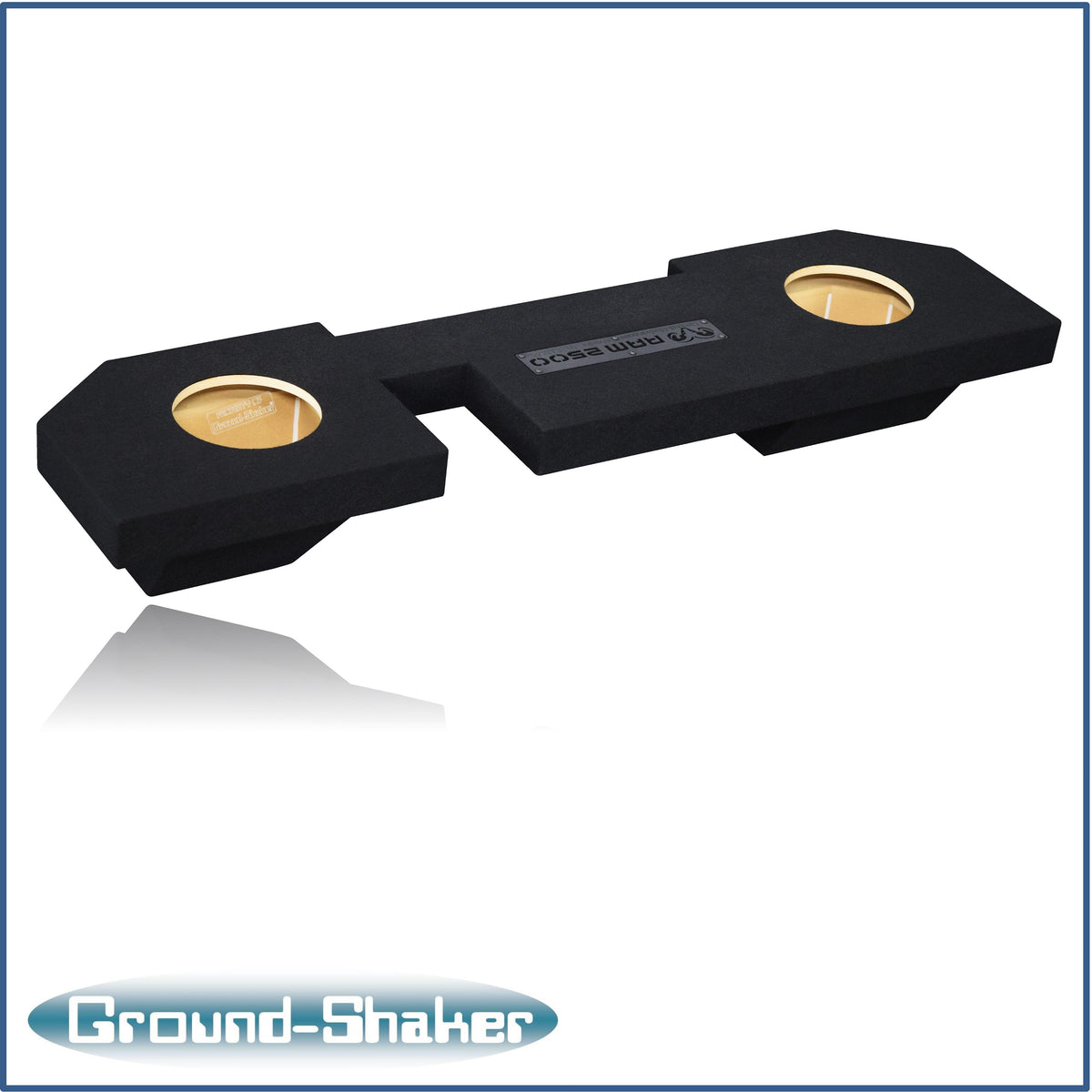 Ground Shaker GS-ZDG250028B subwoofer enclosure for Fits 03–24 Dodge Ram 2500/3500 Crew Cab & Quad Cab