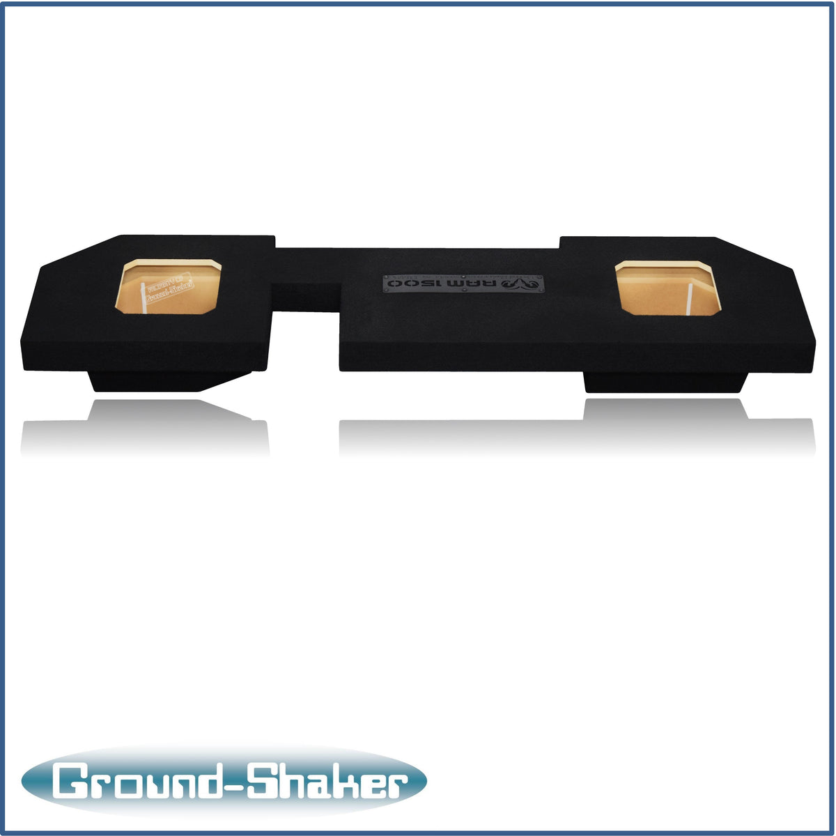 Ground Shaker GS-ZDG1500KK28B subwoofer enclosure for Fits 02–18 Dodge Ram 1500 Crew Cab & Quad Cab
