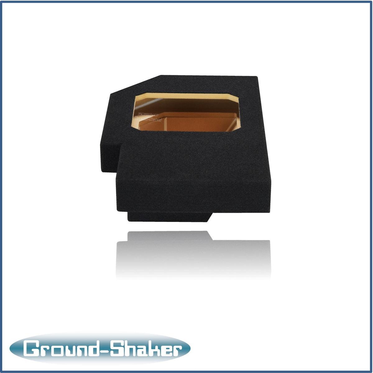 Ground Shaker GS-ZDGL7T110B subwoofer enclosure for Fits 02–18 Dodge Ram 1500 Crew Cab & Quad Cab