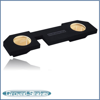 Ground Shaker GS-ZDG1500TW3210B subwoofer enclosure for Fits 02–18 Dodge Ram 1500 Crew Cab & Quad Cab